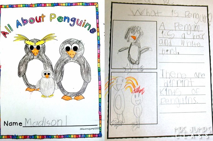 All about penguin lesson plan ideas for kindergarten and first grade. Reading, math, crafts, and anchor charts to help teach your students about penguins! Free file included