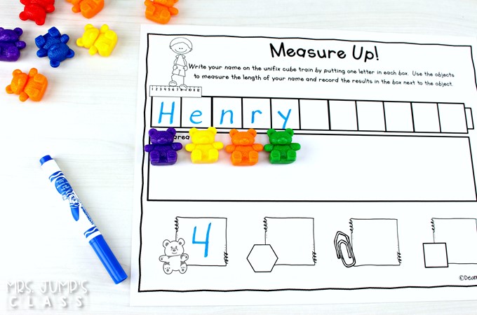 Name activities for early learners. Students will have fun practicing their names with these math and literacy activities that are great for back to school!