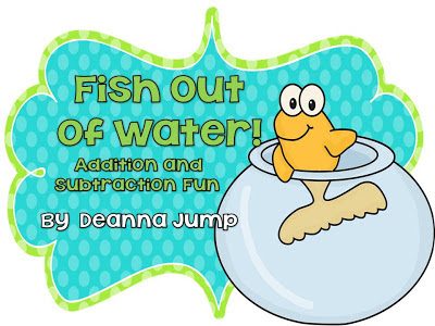 Fish Out of Water! Math Game FREEBIE!!
