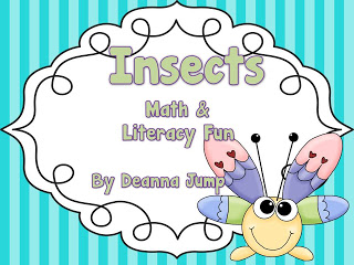 Insects Math & Literacy Fun