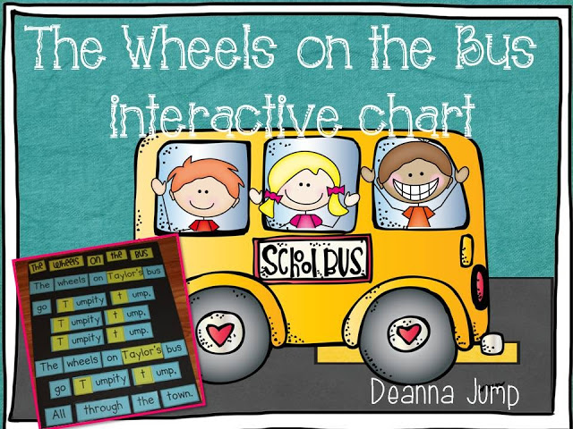 The Wheels on the Bus Interactive Chart FREE Download