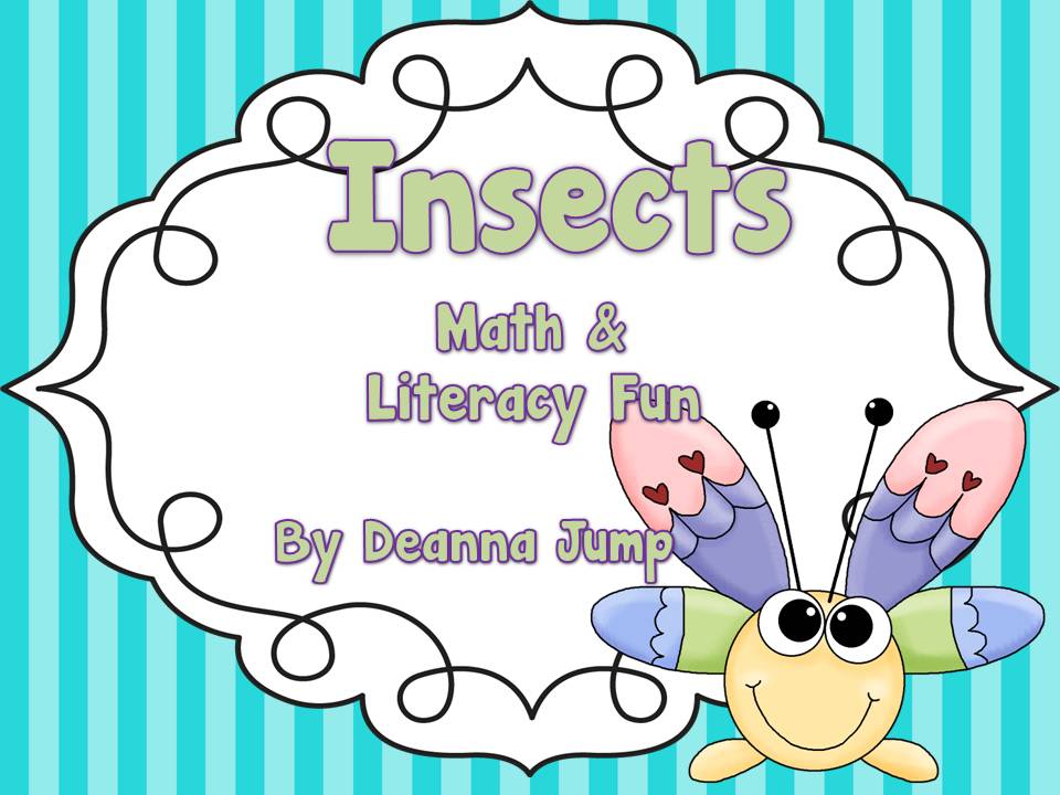 Insects Math & Literacy Fun