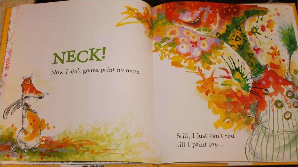 Book Talk Tuesday: I Ain't Gonna Paint No More!