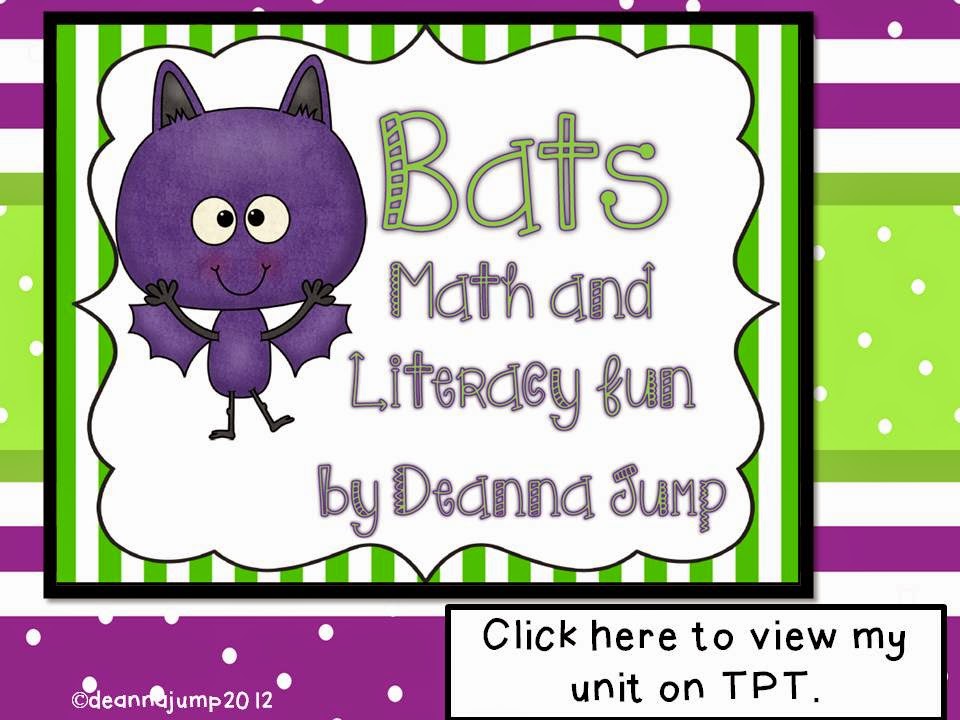 Bats Math and Literacy Fun