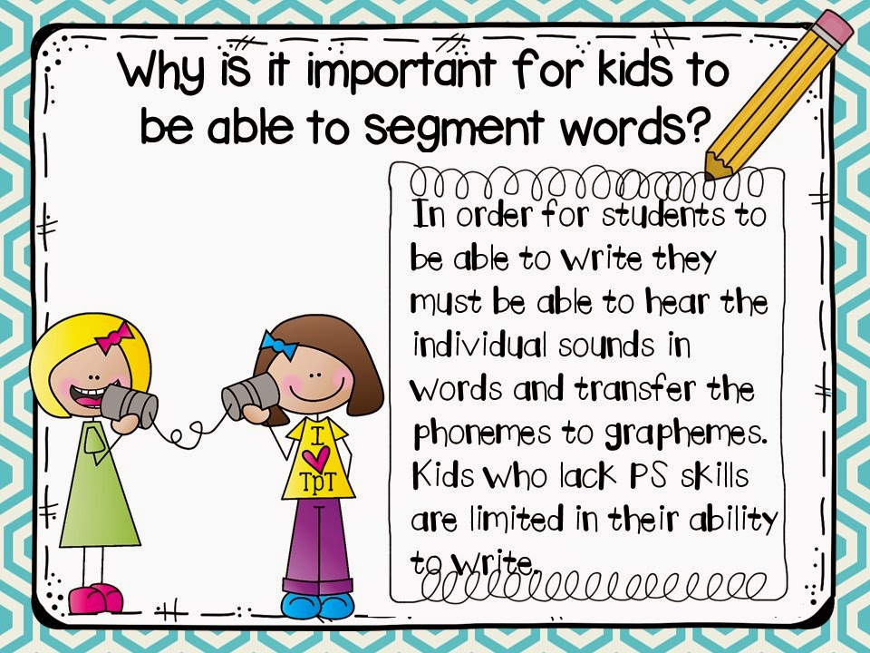 Phoneme Segmentation Activities First Grade