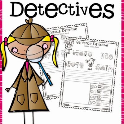 Sentence Detectives: No Prep Reading and Sight word fun FREEBIE!