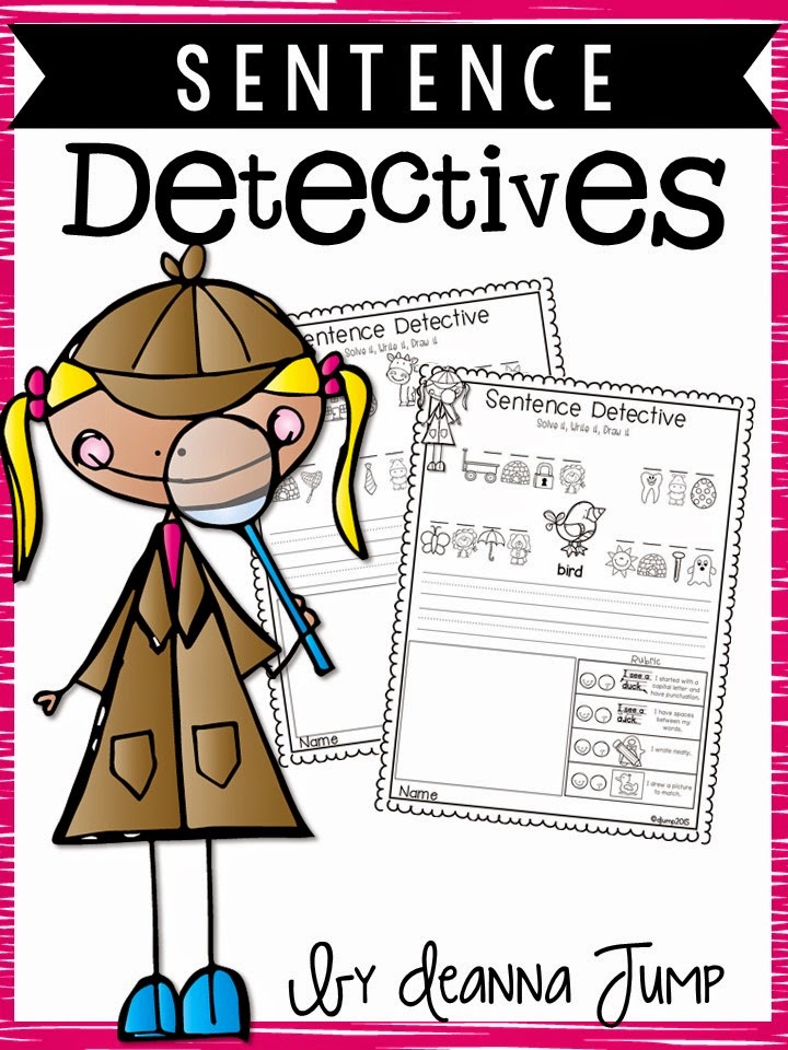 Sentence Detectives: No Prep Reading and Sight word fun FREEBIE!