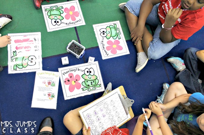 Fun frog lesson plans in a nonfiction unit about frogs. Students read and write about frogs, play math and literacy games, and create a craft, too!