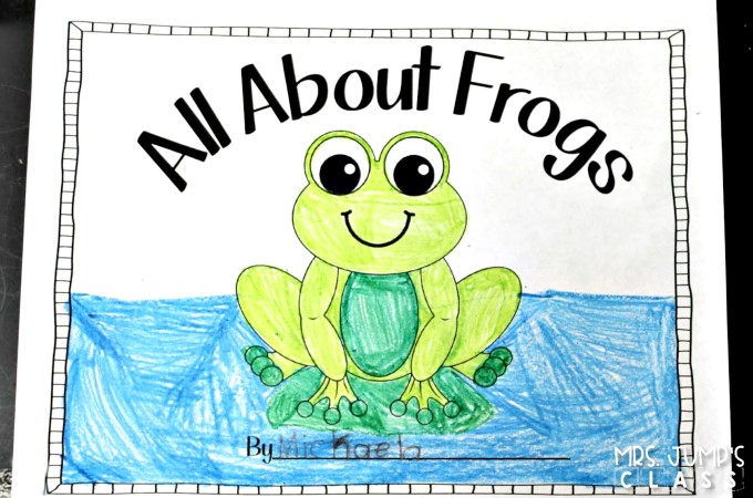 Fun frog lesson plans in a nonfiction unit about frogs. Students read and write about frogs, play math and literacy games, and create a craft, too!