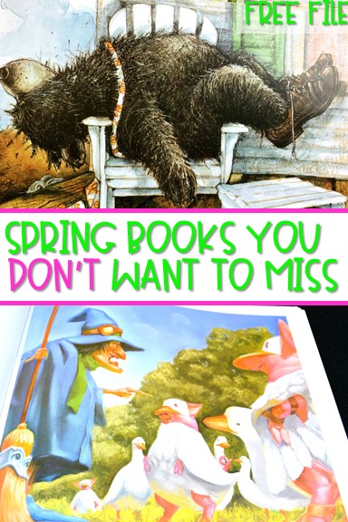 Spring Books For Kindergarten And First Grade With Ideas