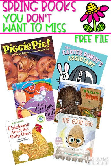 Spring Books For Kindergarten And First Grade With Ideas