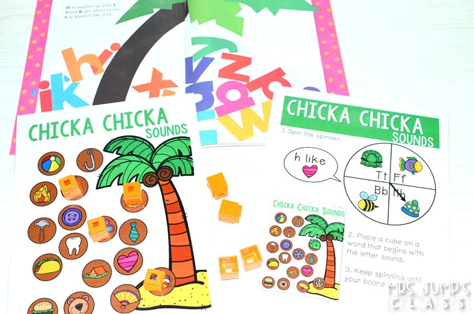 Chicka Chicka Boom Boom Activities for Back to School. Kindergarten and first grade classroom ideas with a Chicka Chicka Boom Boom directed drawing, science, and writing!