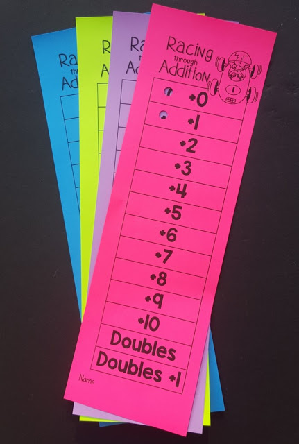 math fact fluency activities and games for kindergarten and 1st grade. Flash cards and game that are self checking for your classroom! Addition and subtraction included.