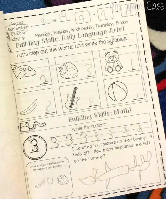 Kindergarten calendar activities and student calendar journals worksheets. Minutes a day for spiral review of math and literacy skills. Grab your free sample!