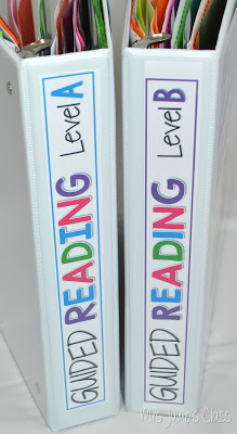 Guided Reading Organization helps you stay on track for your small group lessons.  These kindergarten leveled texts will help you guide your students in their reading.  There is a free lesson for you too!