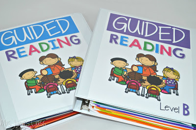 Guided Reading Organization helps you stay on track for your small group lessons.  These kindergarten leveled texts will help you guide your students in their reading.  There is a free lesson for you too!