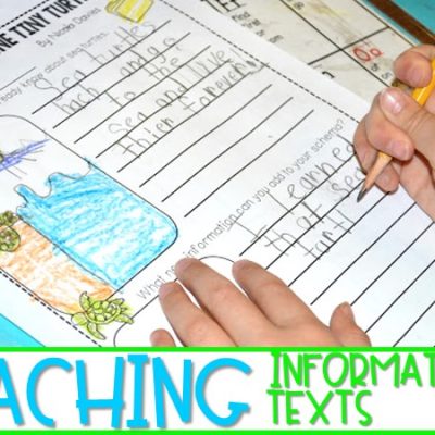 Teaching with Informational Texts: Close Reading Lessons for One Tiny Turtle