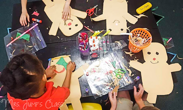 Gingerbread Week Lesson Plans for Kindergarten and first grade! Crafts, literacy and math lessons to make these lessons a classroom favorite!