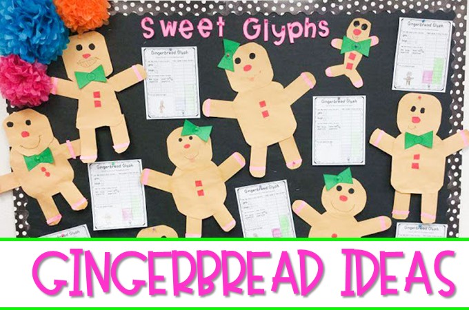 Gingerbread Week Lesson Plans for Kindergarten and first grade! Crafts, literacy and math lessons to make these lessons a classroom favorite!