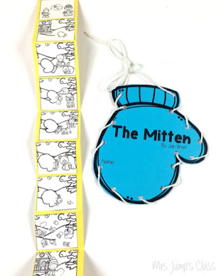 The Mitten Lesson Ideas with a free file for kindergarten and first grade. Reading lessons with retelling help students's reading comprehension!