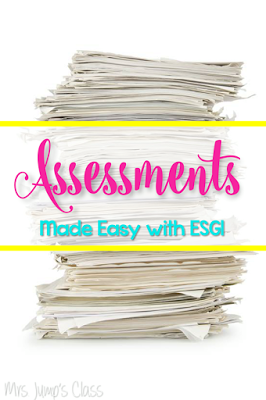 ESGI Assessments Made EASY and a BIG FREEBIE