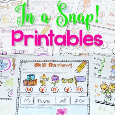 Printable Files for Busy Teachers FREE File