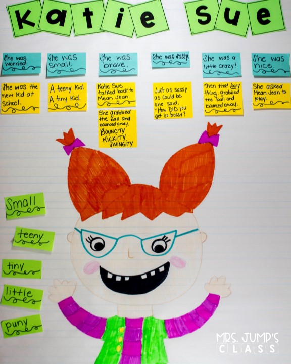 The Recess Queen activities free download and anchor chart idea