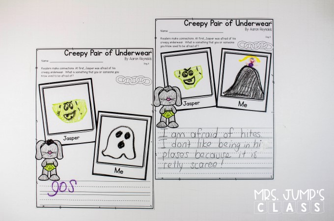 Creepy Underwear Lesson Plans for the book by Aaron Reynolds includes reading activities, anchor charts, and a fun craft! These engaging lessons are perfect for kindergarten and first grade!