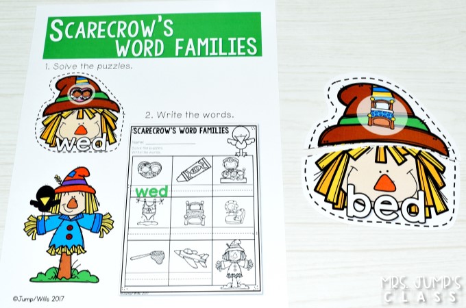 Scarecrow themed lesson plans! Scarecrow by Cynthia Rylant is a great book for fall. Read aloud and comprehension lessons, crafts, STEM, and center activities that your kindergarten and first-grade students.