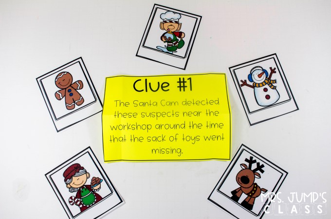 Christmas Inference Detectives Kindergarten First-Grade