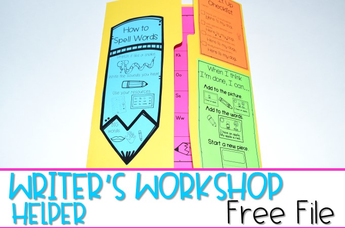 A Writer's Workshop Folder {PK-1}  Writing workshop, Writers workshop  folders, Writer workshop