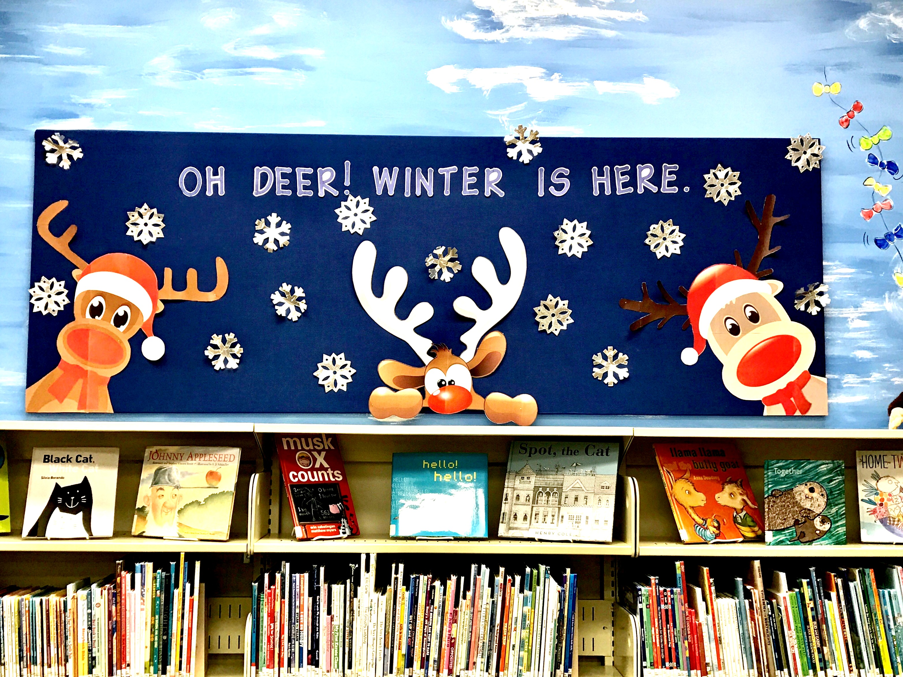 winter wonderland theme bulletin boards