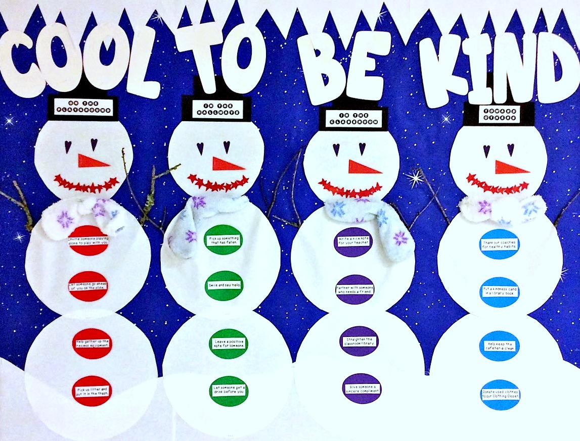 winter bulletin board ideas for high school