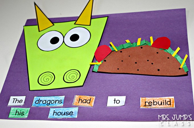 Dragons Love Tacos Reading Lesson Ideas for 2nd grade. Reading comprehension strategies and responding to literature with these fun activities and ideas.