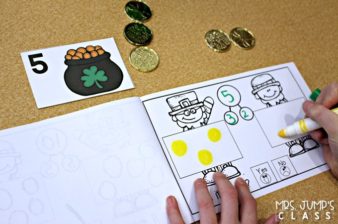 St. Patrick's Day activities for kindergarten and first grade. Cute craft ideas and fun math and literacy lessons to help you celebrate.