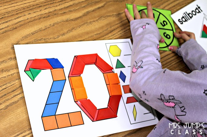 Hands-on learning with these math and literacy activities for kindergarten and first grade. Independent activities to be used at any time during the day.