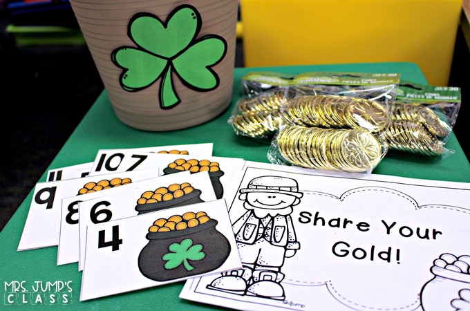 St. Patrick's Day activities for kindergarten and first grade. Cute craft ideas and fun math and literacy lessons to help you celebrate.