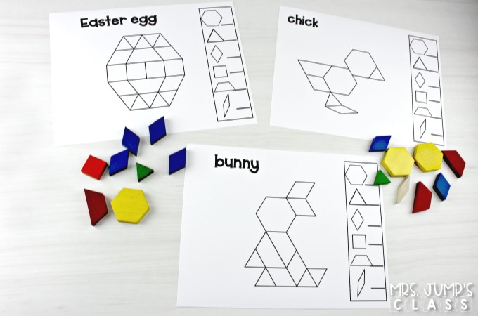 Hands-on learning with these math and literacy activities for kindergarten and first grade. Independent activities to be used at any time during the day.