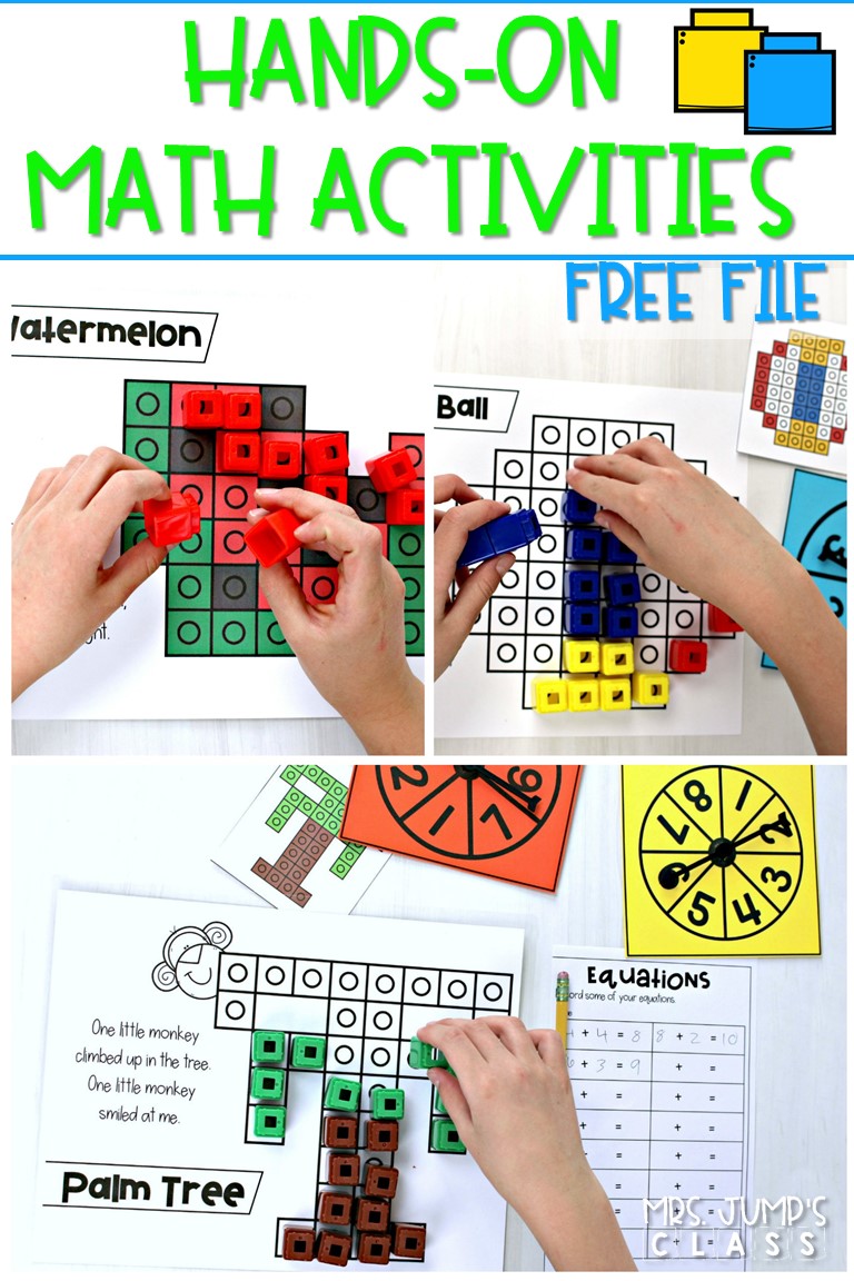 Hands On Math Activities For Counting Addition And Subtraction