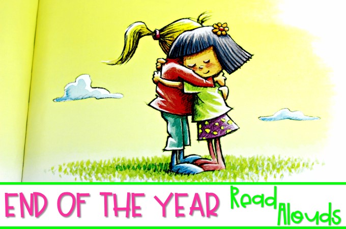 10 end of the year books for kindergarten and first grade. These sweet picture books make great read alouds to help you say goodbye to your students.