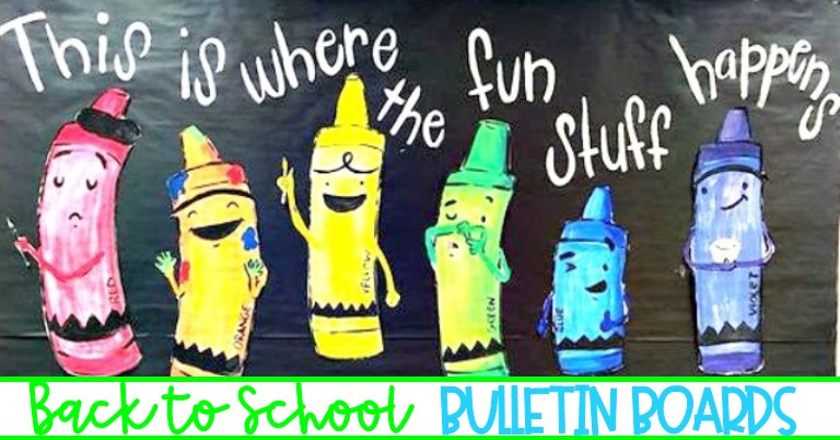 15 Back to School Bulletin Board Ideas You Will Love!