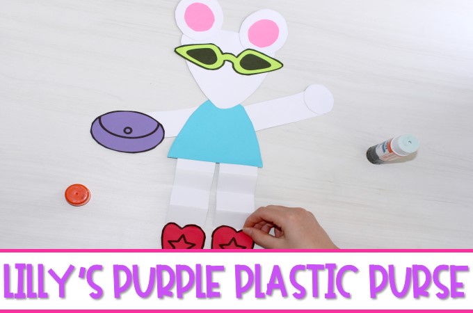 Lilly's Purple Plastic Purse reading comprehension lesson plans for K-2! This FREEBIE includes 5 lesson plans, complete with student response activities and a craft!