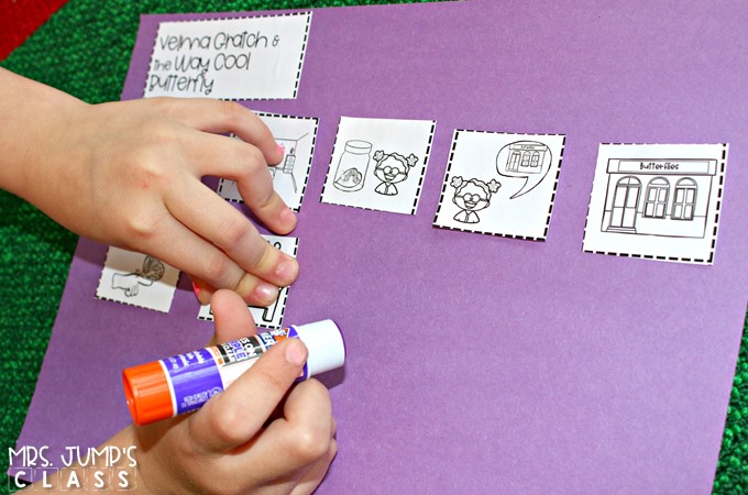 Story retell activities to practice and improve reading comprehension skills and strategies. Story retell cards for whole group and individual practice.