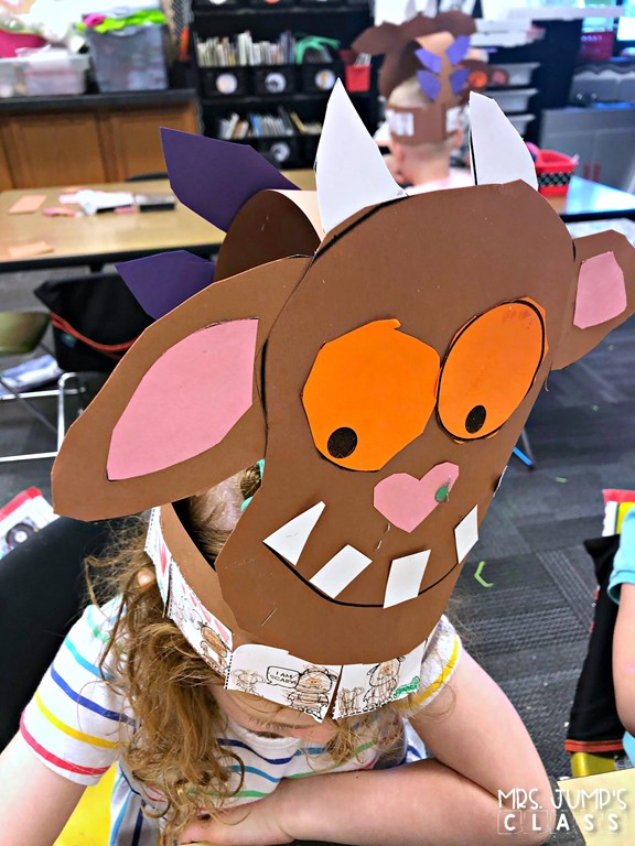 The Gruffalo lesson plans for K-2. Engaging 5-day lesson plans with differentiated reading response, vocabulary, sentence study, and a craft for this fun story!