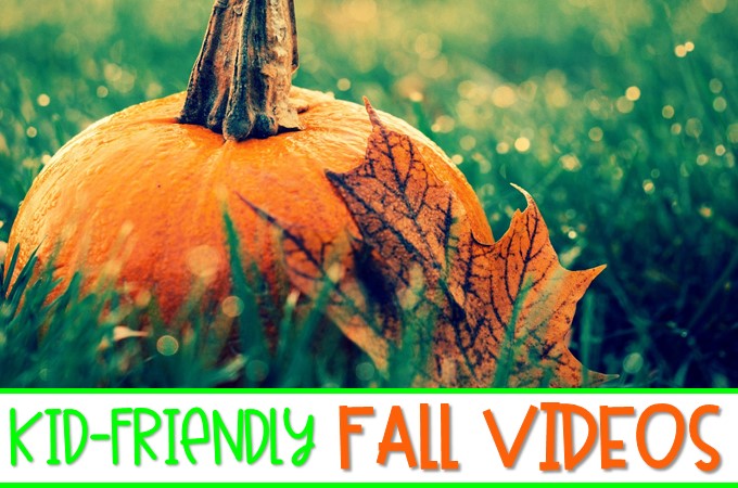 Fall videos for kids! Use these fall videos to teach about leaves, pumpkins, bats, owls, and spiders during your fall-themed lessons.
