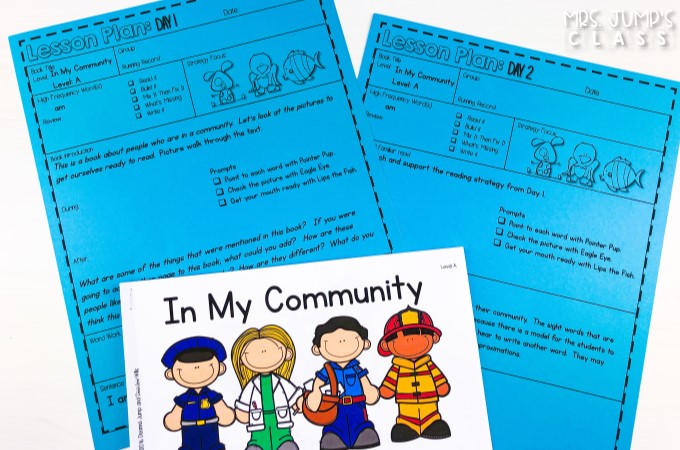 Printable Digital Guided Reading Books For Kindergarten First Grade