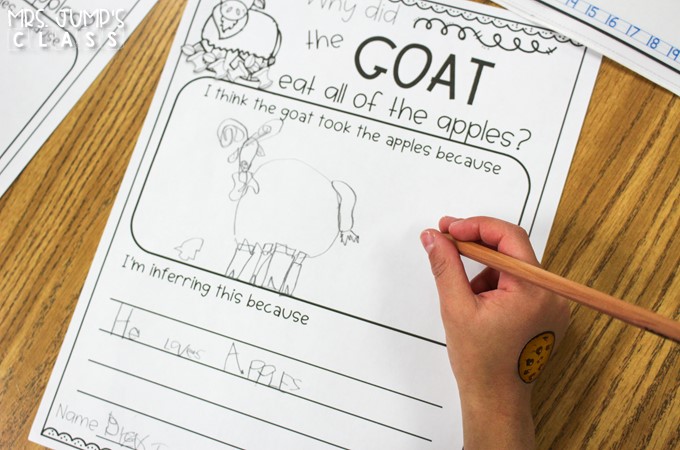 Making Inferences is fun while you lead your inference detectives through the investigation. Students use clues to rule out suspects and solve the case.