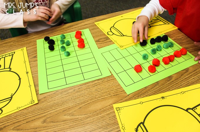 Graphing Activities to practice measurement and data. Concrete, pictorial, and abstract activities to develop a deeper understanding of mathematics.