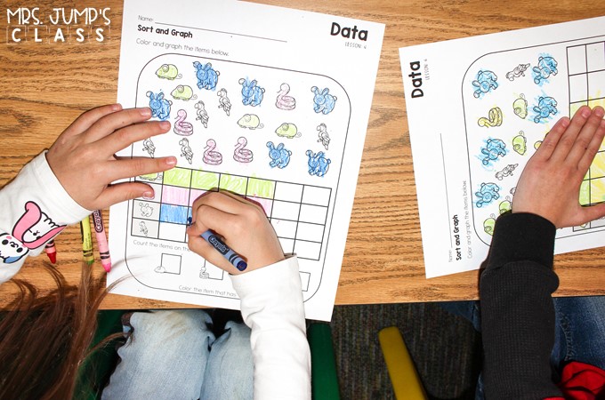 Graphing Activities to practice measurement and data. Concrete, pictorial, and abstract activities to develop a deeper understanding of mathematics.