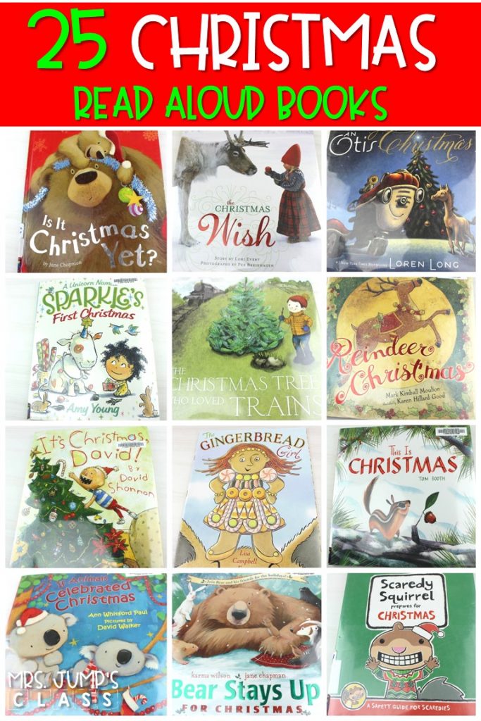 Christmas read aloud books for kindergarten and first grade. These are some of my favorite books to read during the month of December. #christmasreadaloudbook #christmasintheclassroom #holidayreadalouds